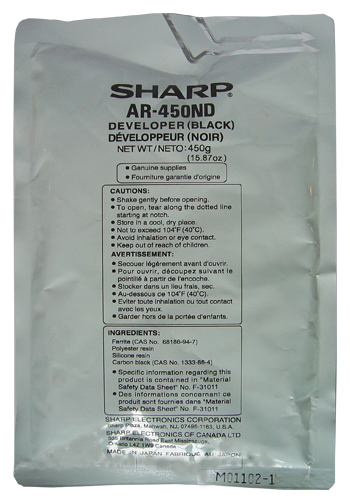 Bột Từ Photocopy Sharp AR450 Nhật