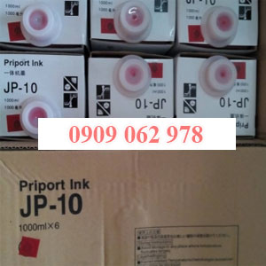 MỰC JP10 ĐỎ ĐẬM KHÔNG ĐẾ 